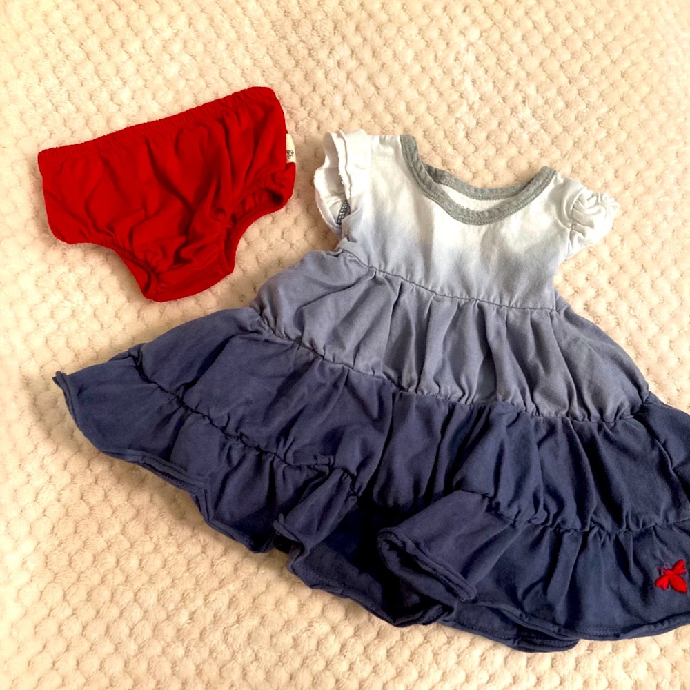 0-3 mo. Burt’s Bees Baby dress